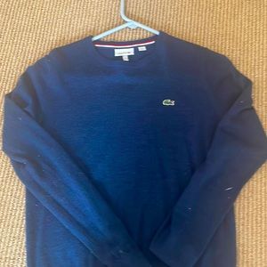 Lacoste Navy blue sweater Size 12
